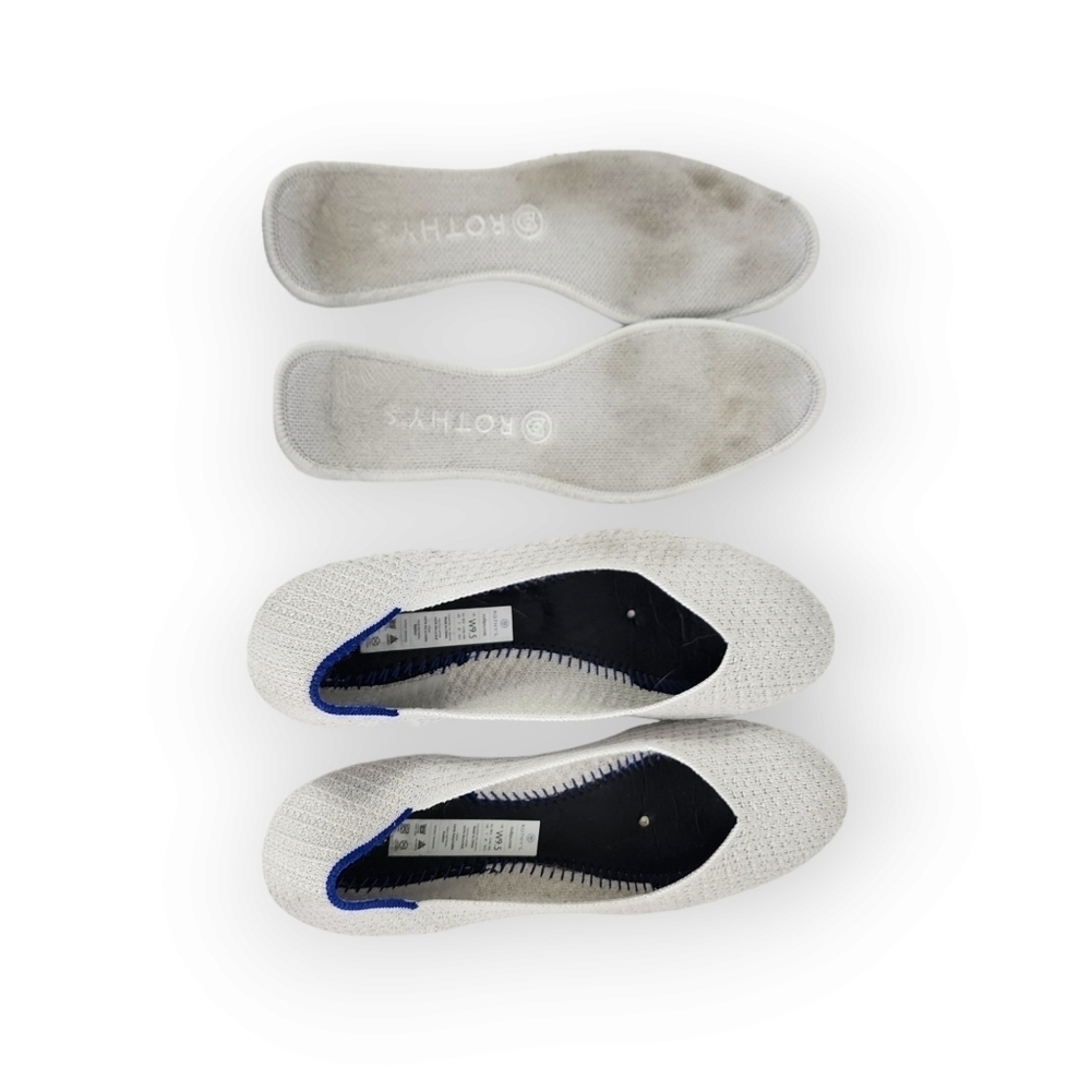 Rothy's honeycomb round toe flat size 9.5 - Picture 3 of 6